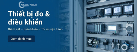 Banner thiết bị đo lường và điều khiển