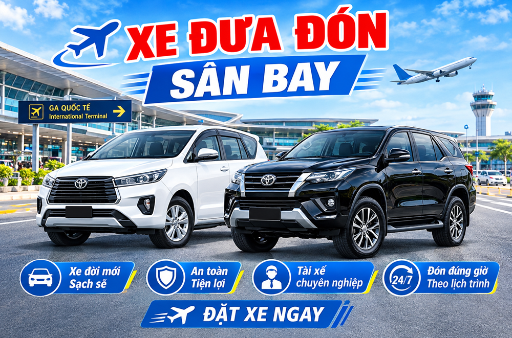 Dịch vụ Xe Đưa Đón Đi Sân Bay