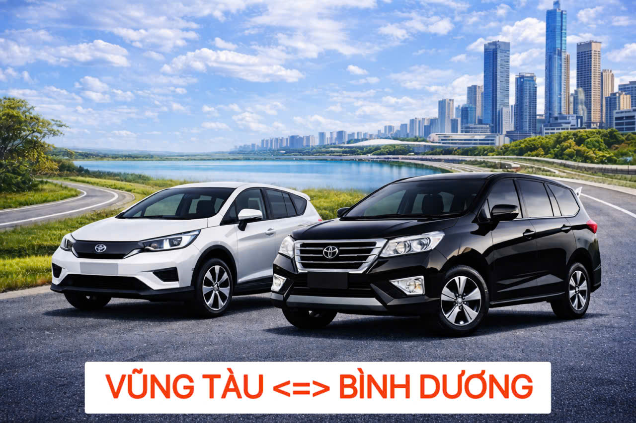 Dịch vụ Xe Đưa Đón Tuyến Bình Dương Vũng Tàu