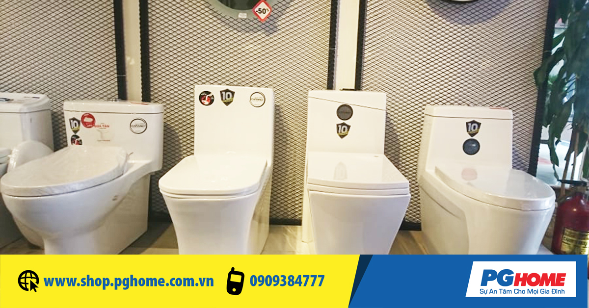 ƯU ĐÃI MUA 1 TẶNG 1 – 4 MẪU TOILET BÁN CHẠY NHẤT PGHOME