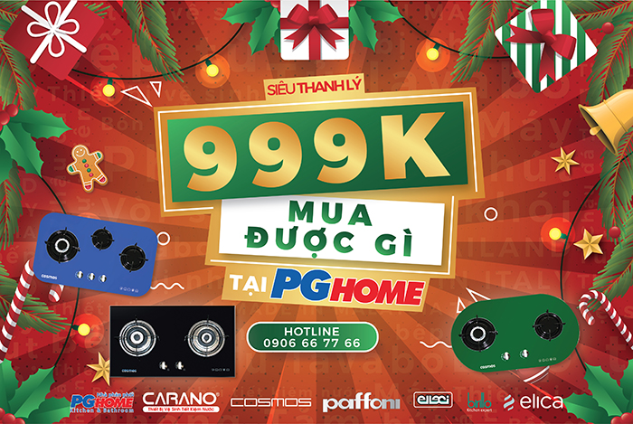 SIÊU ƯU ĐÃI ĐỒNG GIÁ 999K TẠI PGHOME CÓ GÌ