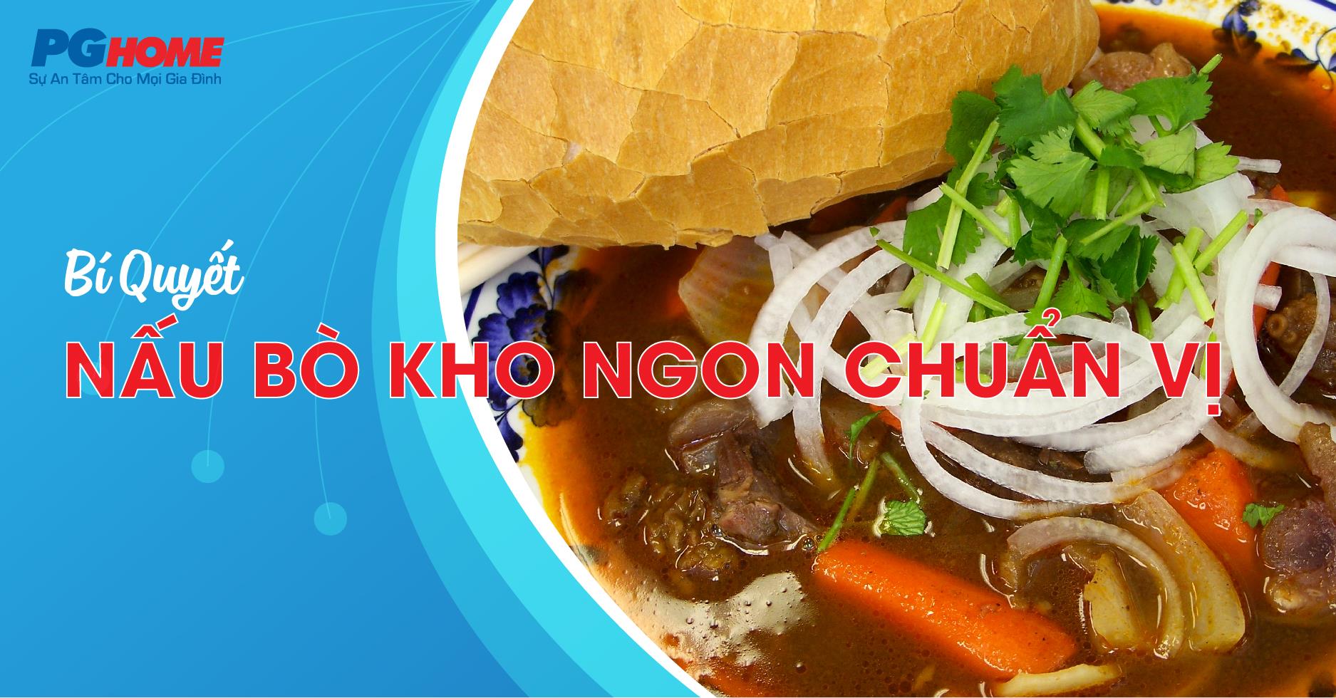 Bí quyết nấu bò kho ngon chuẩn vị