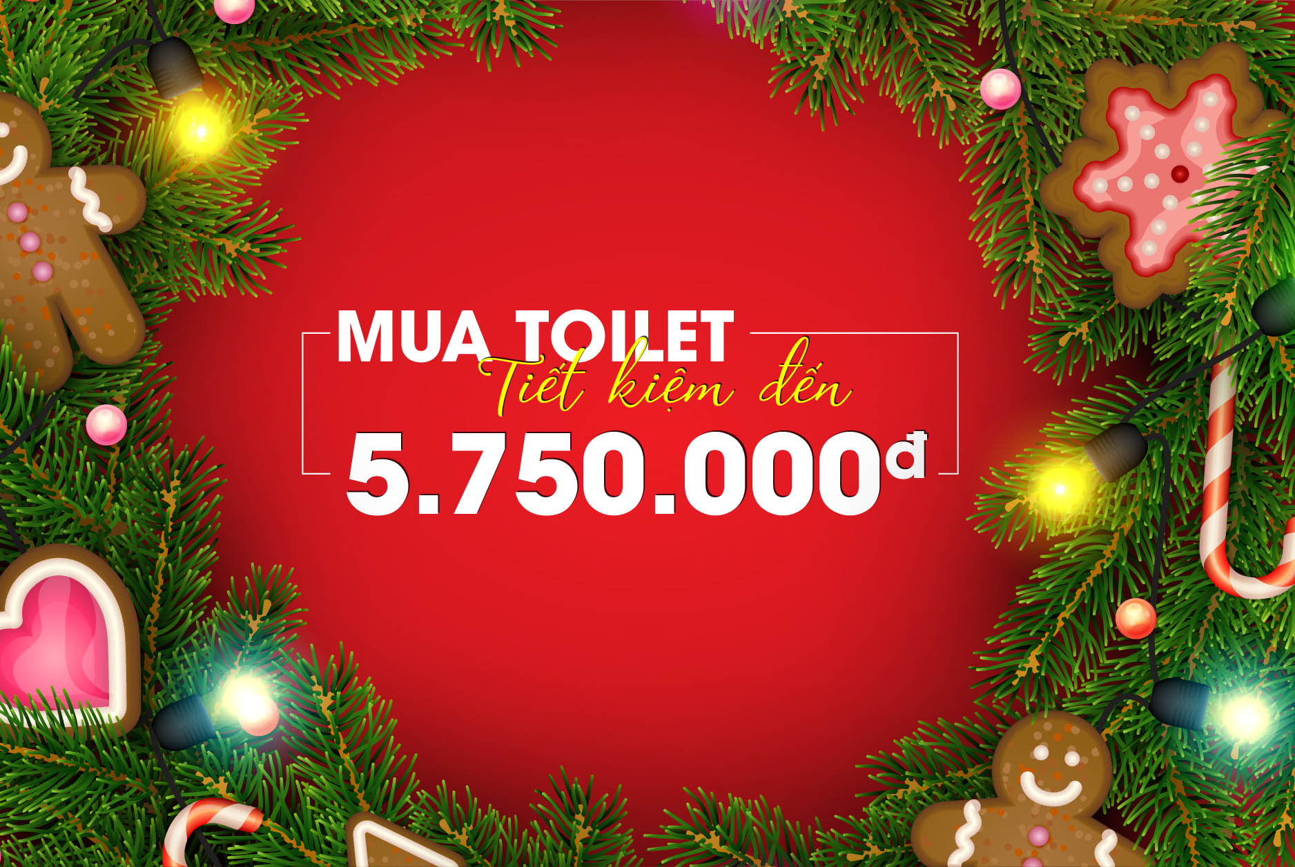 Tháng 12 này, đến mua toilet tại PGHOME để tiết kiệm hơn 5 triệu