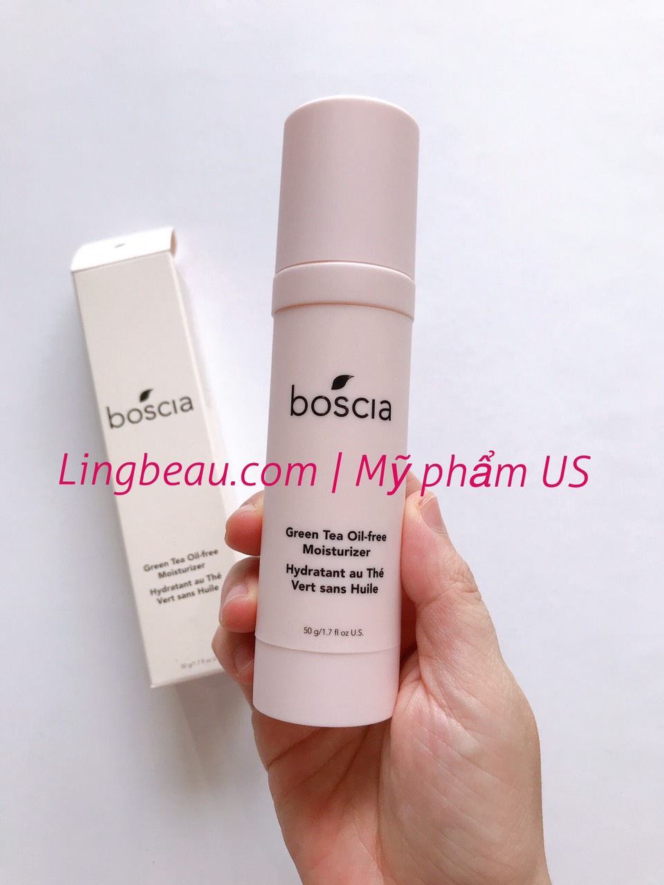 Kem dưỡng trà xanh Boscia Green Tea Oilfree Moisturizer 50g