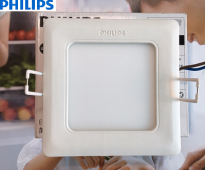 Đèn Led âm trần Philips 59528 Marcasite 14W D150 vuông