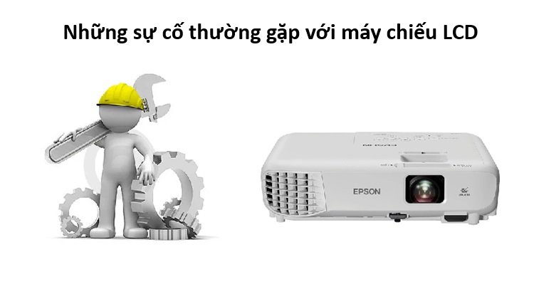 5 sự cố thường gặp với một máy chiếu LCD