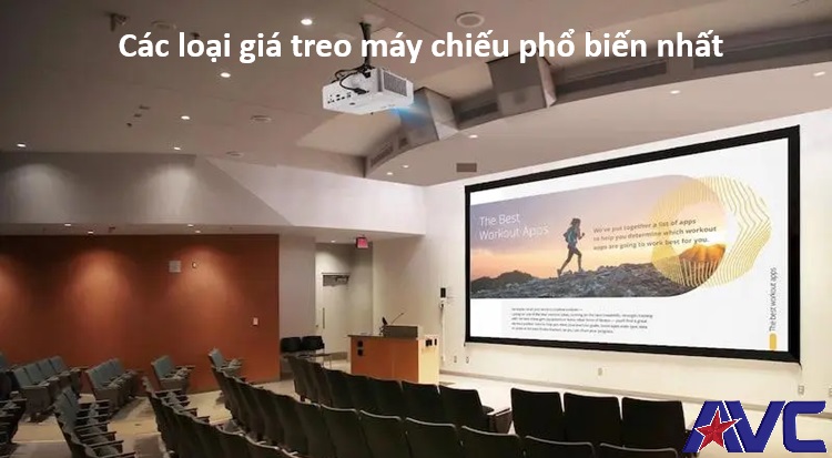 Các loại giá treo máy chiếu phổ biến nhất