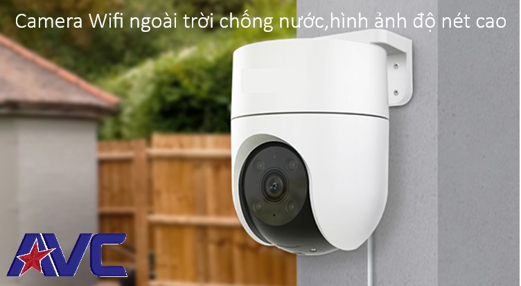 Camera Wifi ngoài trời có chống nước, hình ảnh độ nét cao