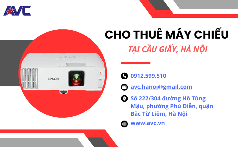 Cho Thuê Máy Chiếu Tại Cầu Giấy - Hà Nội - Giá Rẻ, Uy Tín