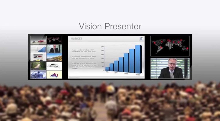 Giới thiệu giải pháp trình chiếu đa khung hình - Sony Vision Presenter