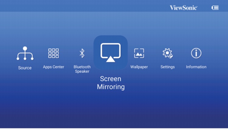 Hướng dẫn kết nối WIFI trên máy chiếu ViewSonic M1+
