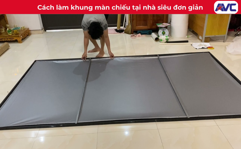 Hướng dẫn cách làm khung màn chiếu tại nhà đơn giản và tiết kiệm