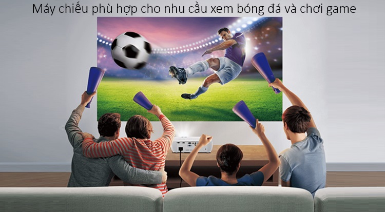 Lựa chọn máy chiếu thích hợp nhất để xem bóng đá và chơi game