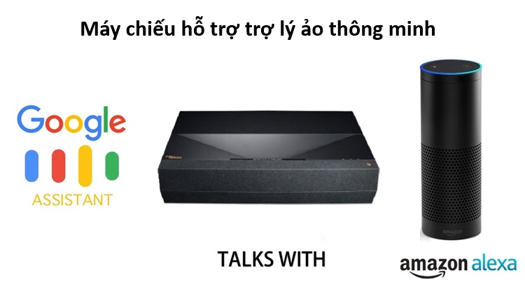Máy chiếu hỗ trợ trợ lý ảo thông minh, tại sao không?