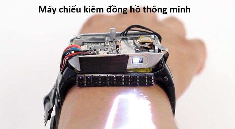 Máy chiếu kiêm đồng hồ thông minh, tại sao không?