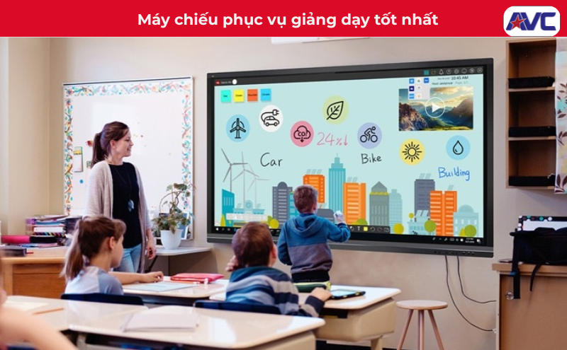 Máy chiếu phục vụ giảng dạy tốt nhất: Sắc nét & Bền bỉ