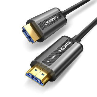 Cáp HDMI UGREEN sợi quang 10m chuẩn 2.0 hỗ trợ Ethernet, 4K@60fps 50717