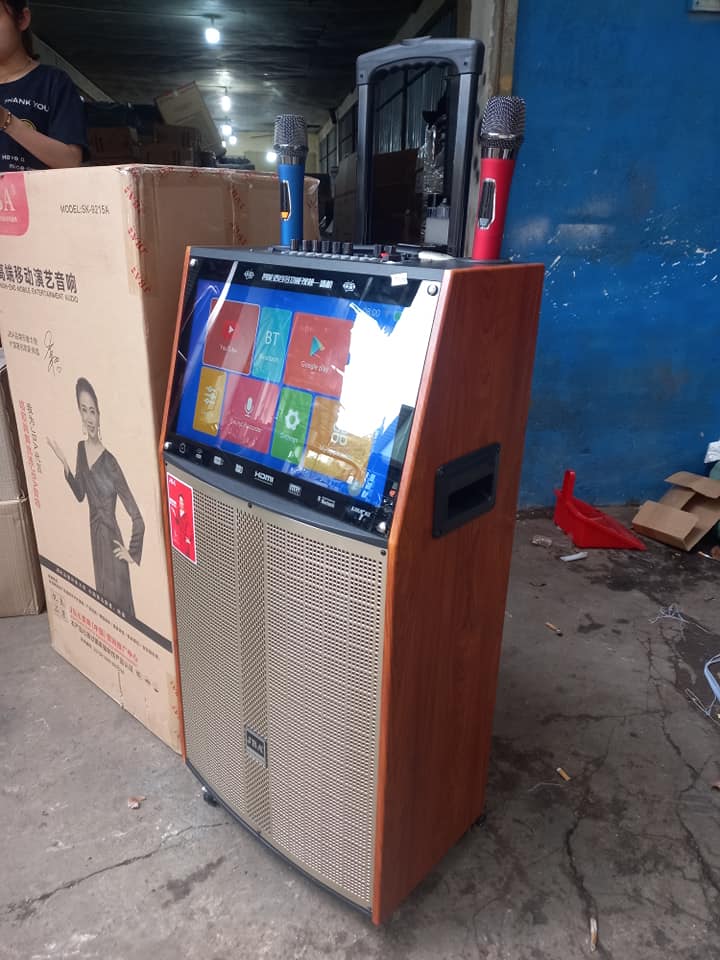 Loa kéo Karaoke có màn hình LCD JBA 9215D, kết nối Wifi