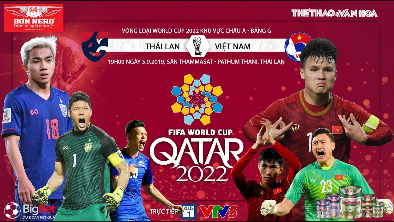 Cho thuê máy chiếu xem bóng đá Việt Nam - Thái Lan