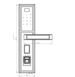 Khóa Vân Tay VN-K6050 VNLOCK