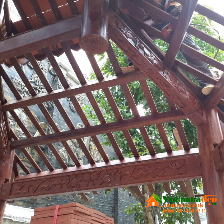 Kết cấu nhà gỗ lục giác