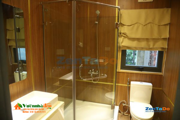 Nhà vệ sinh của nhà gỗ di động