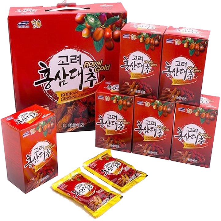 Thông Tin Chi Tiết Về Nước Hồng Sâm Táo Đỏ Royal Gold