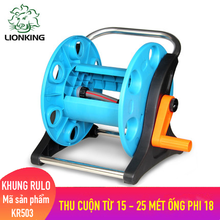 Khung rulo cuộn ống LionKing KR503 - cuộn ống có độ dài từ 15 - 25 mét ống phi 18