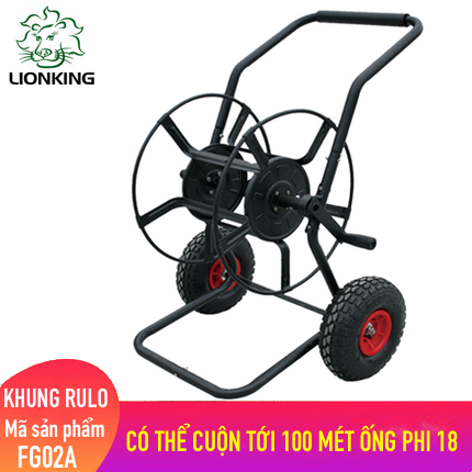 Khung rulo cuộn ống LionKing FG02A - có thể cuộn lên tới 100 mét ống phi 18