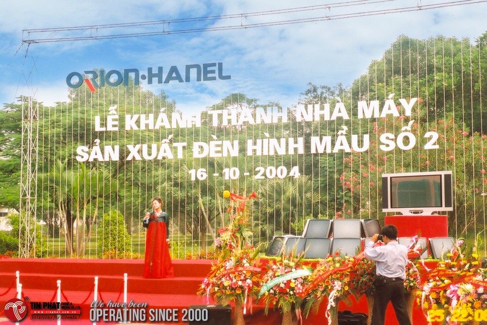 Tổ chức Khánh thành Hàn quốc - Nhà máy số 2 Orion Hanel