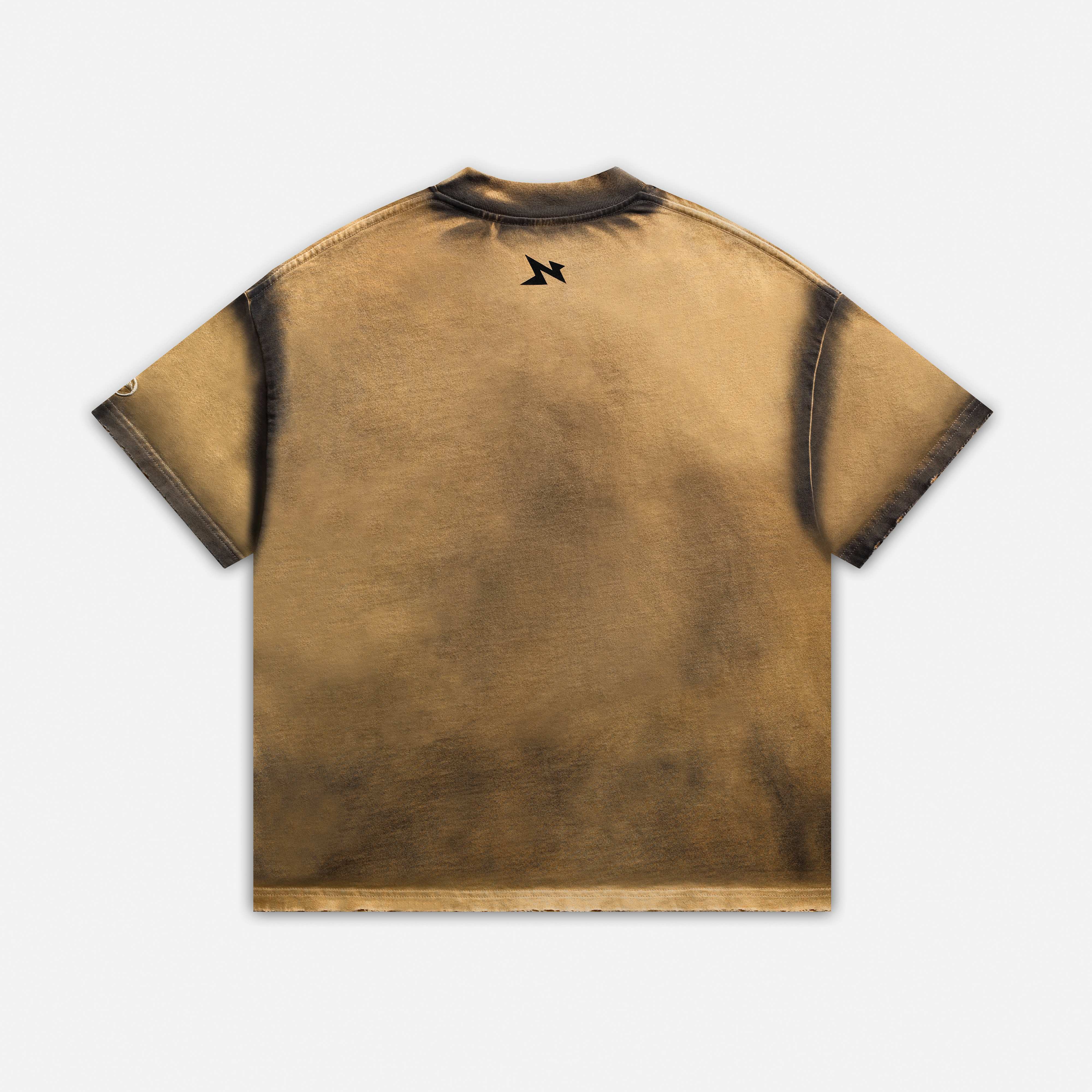POCKET G&B TEE - WASHED BROWN