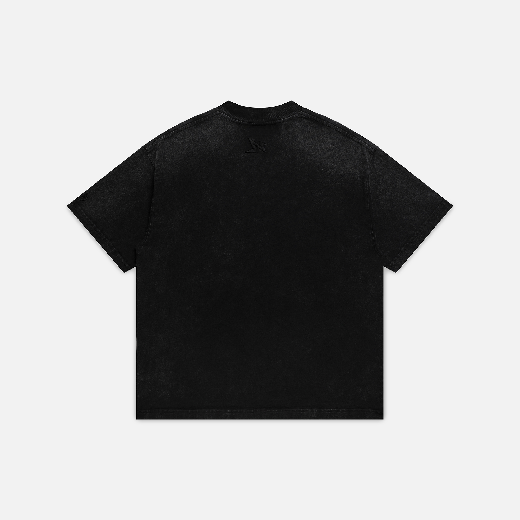METAL BLUR TEE - WASHED BLACK