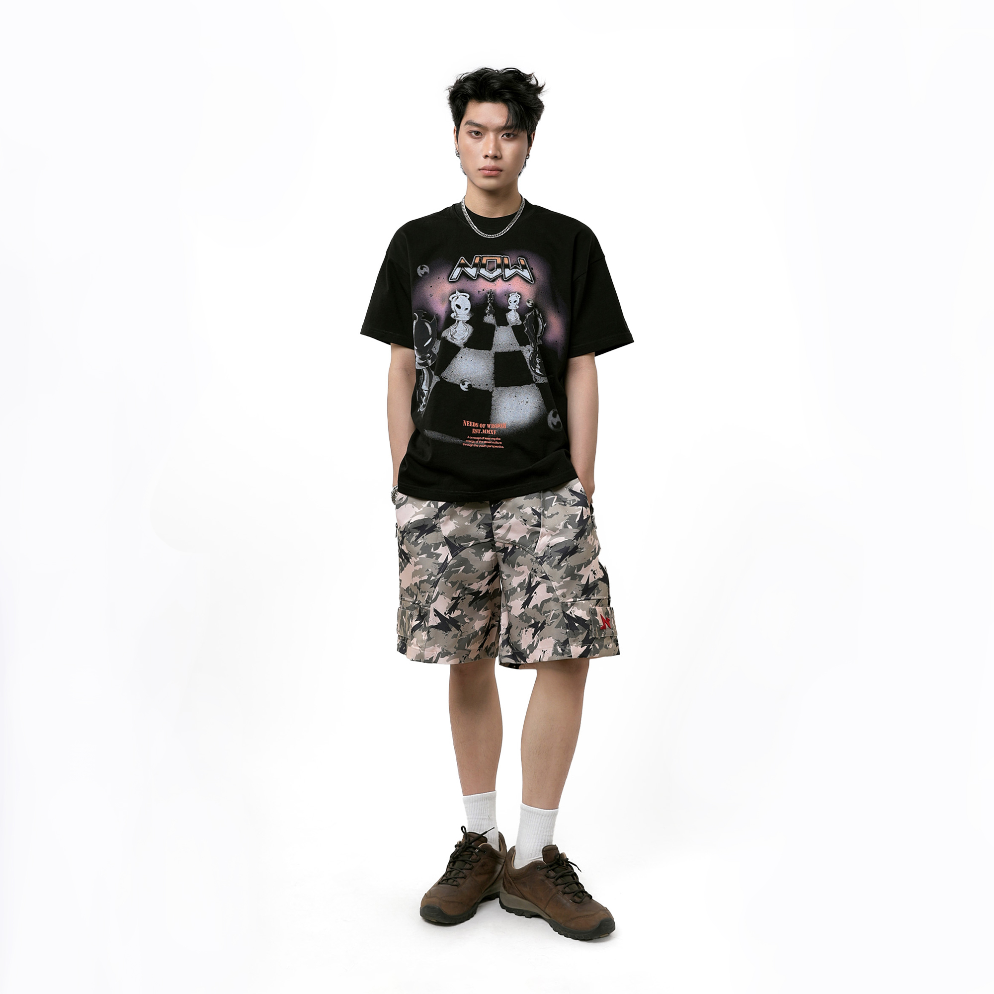 CHESS TEE - BLACK
