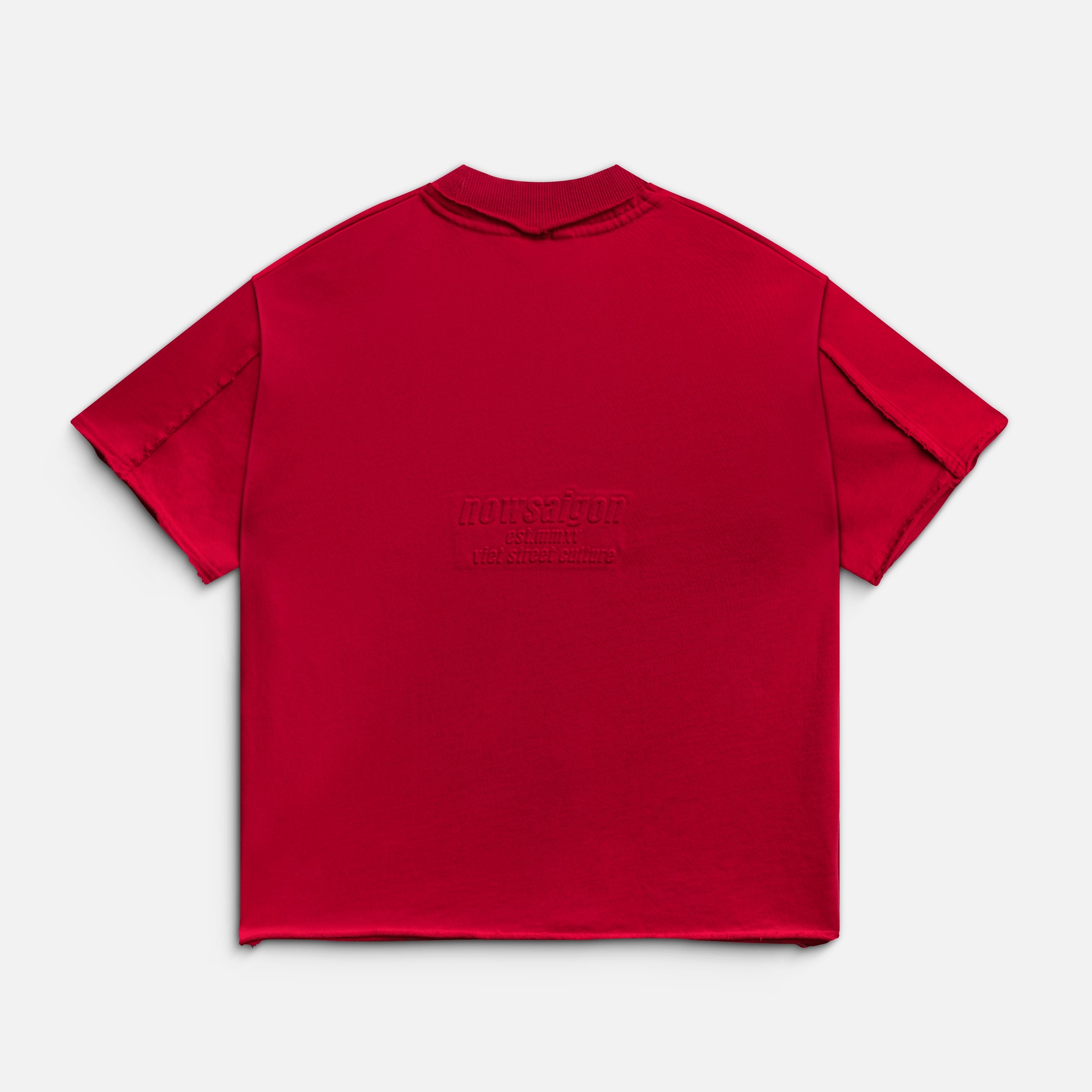 PATCH TEE - RED