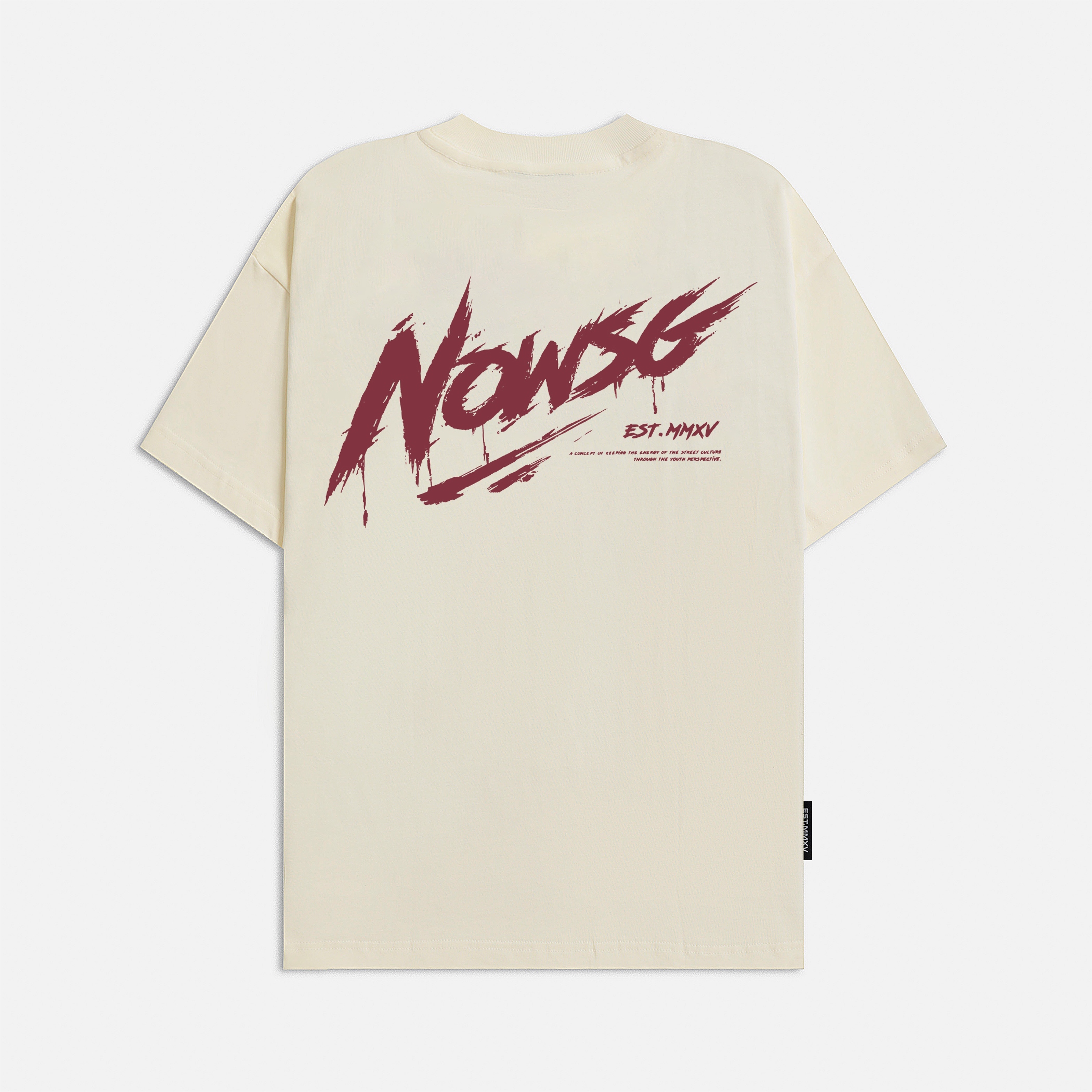 SIGNATURE TEE - CREAM