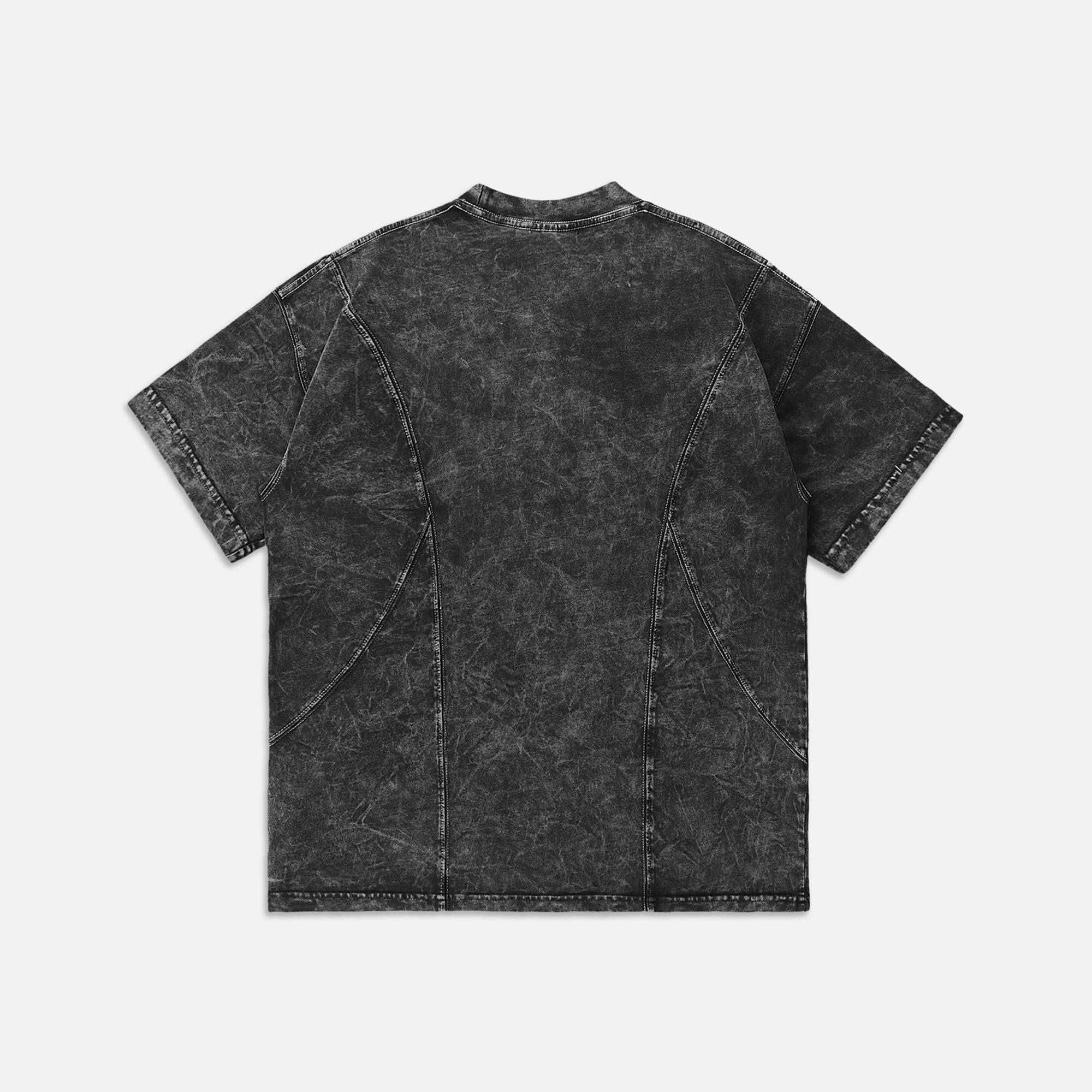 ARCLINE ACID WASHED TEE - BLACK