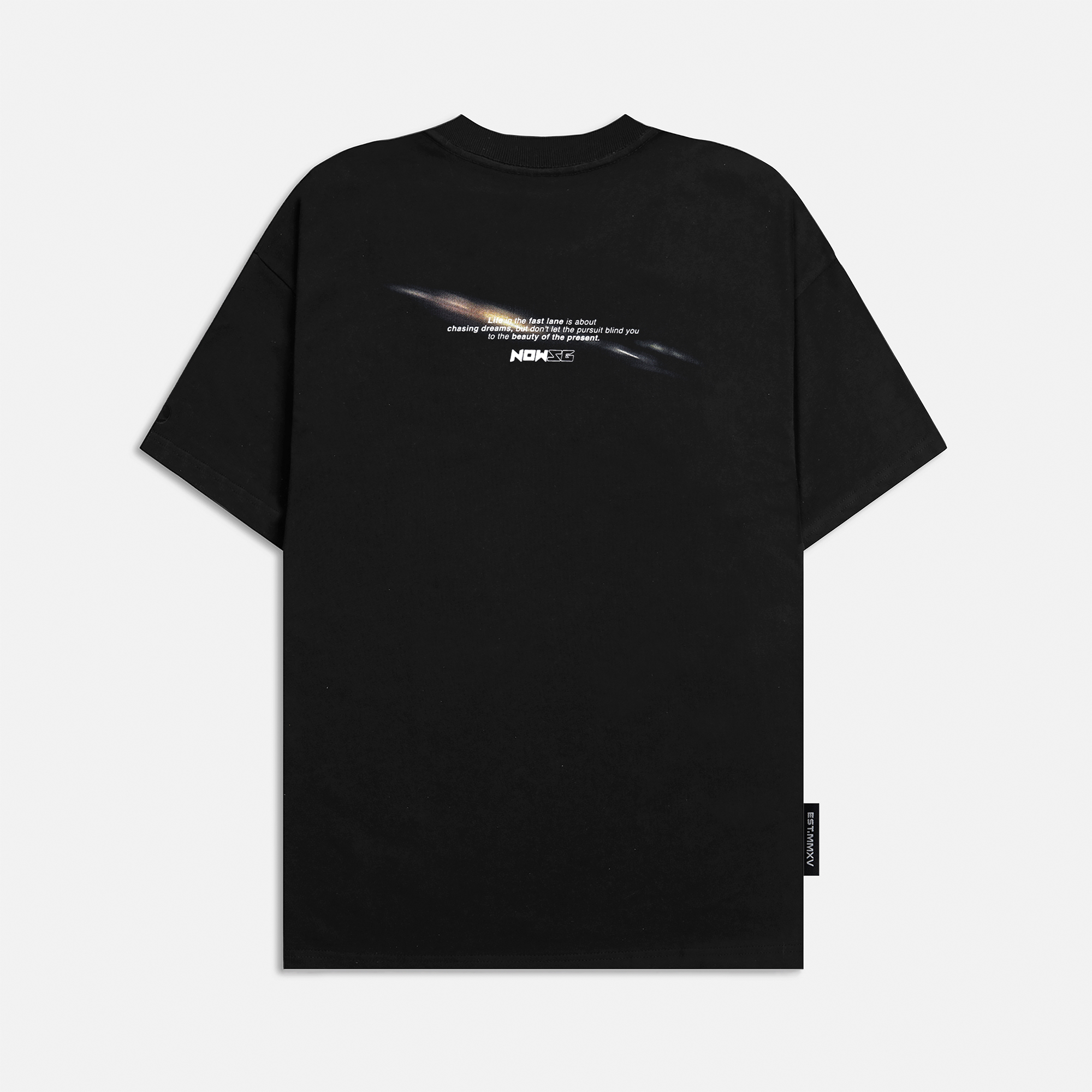 FAST LANE TEE - BLACK