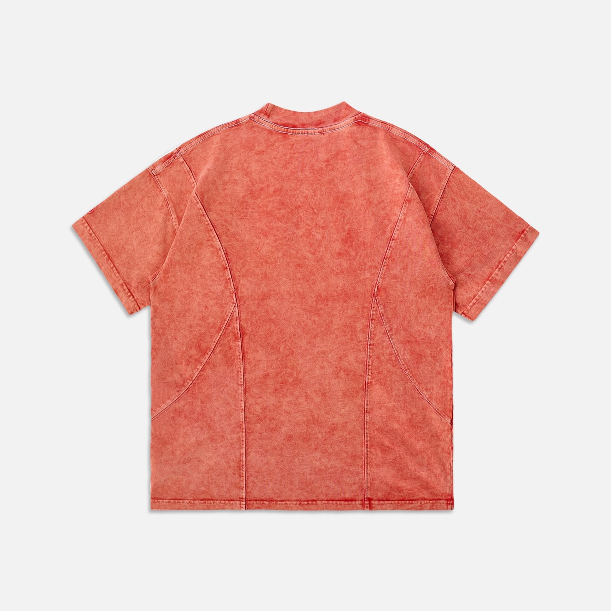 ARCLINE ACID WASHED TEE - TANGERINE