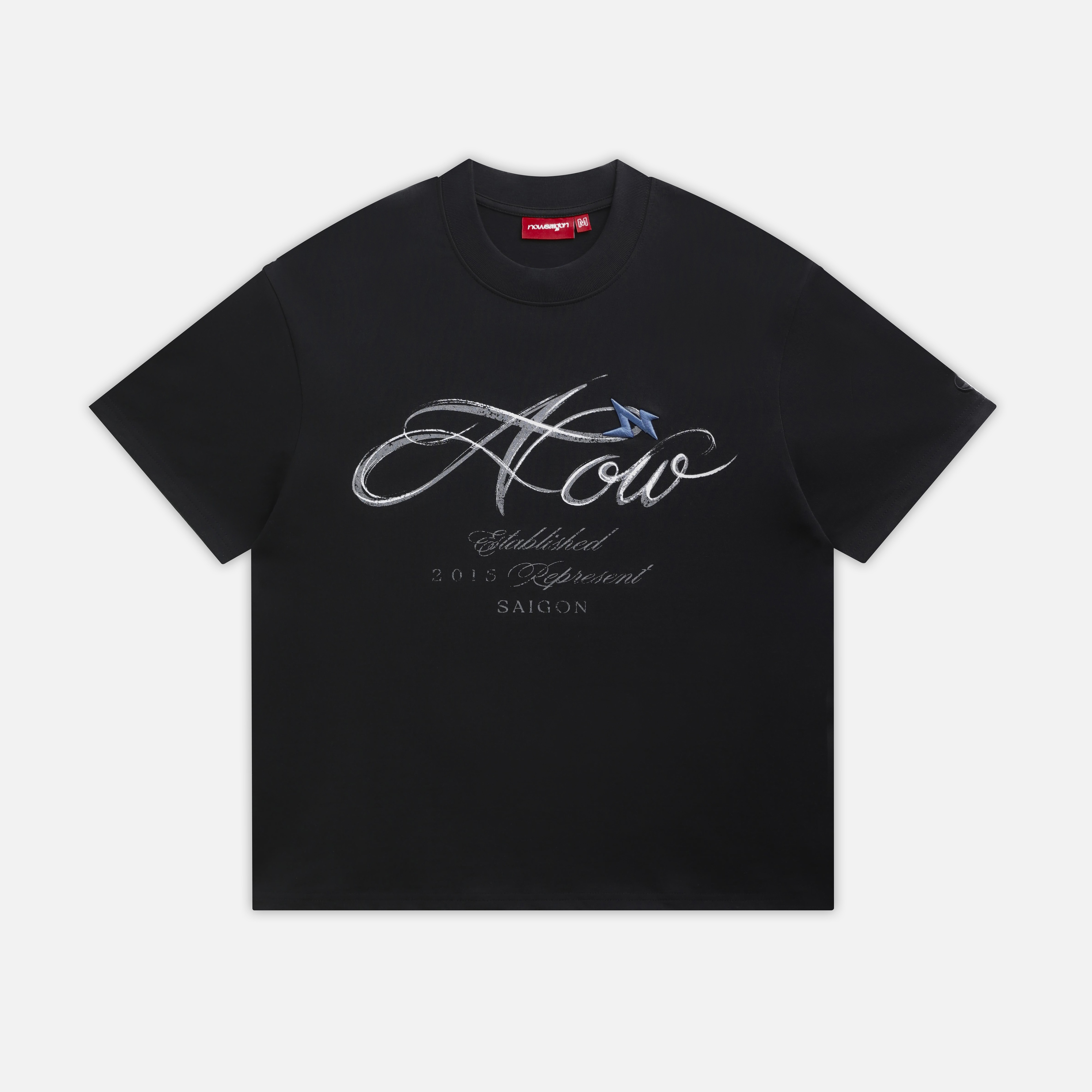 LETTERS TEE - BLACK