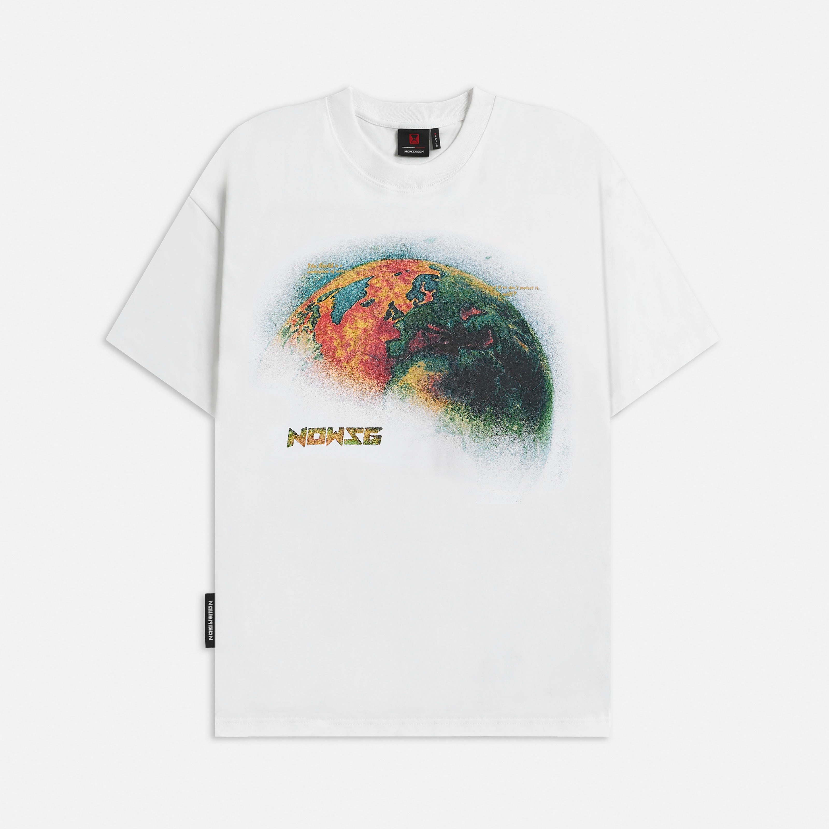 EARTH TEE - WHITE