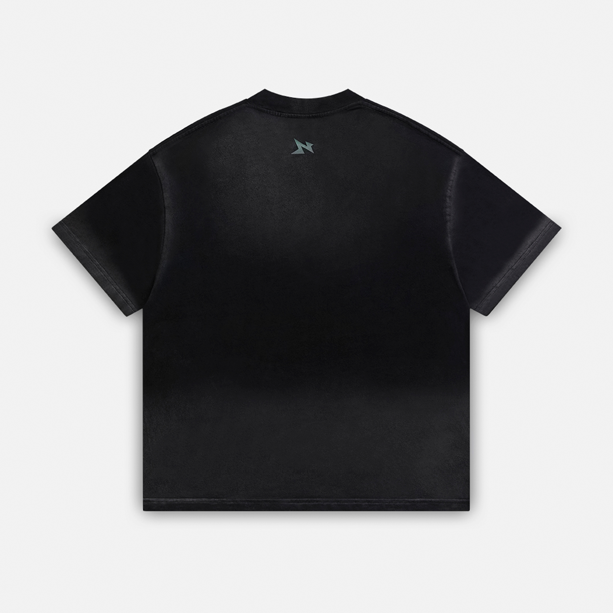POCKET G&B TEE - WASHED BLACK
