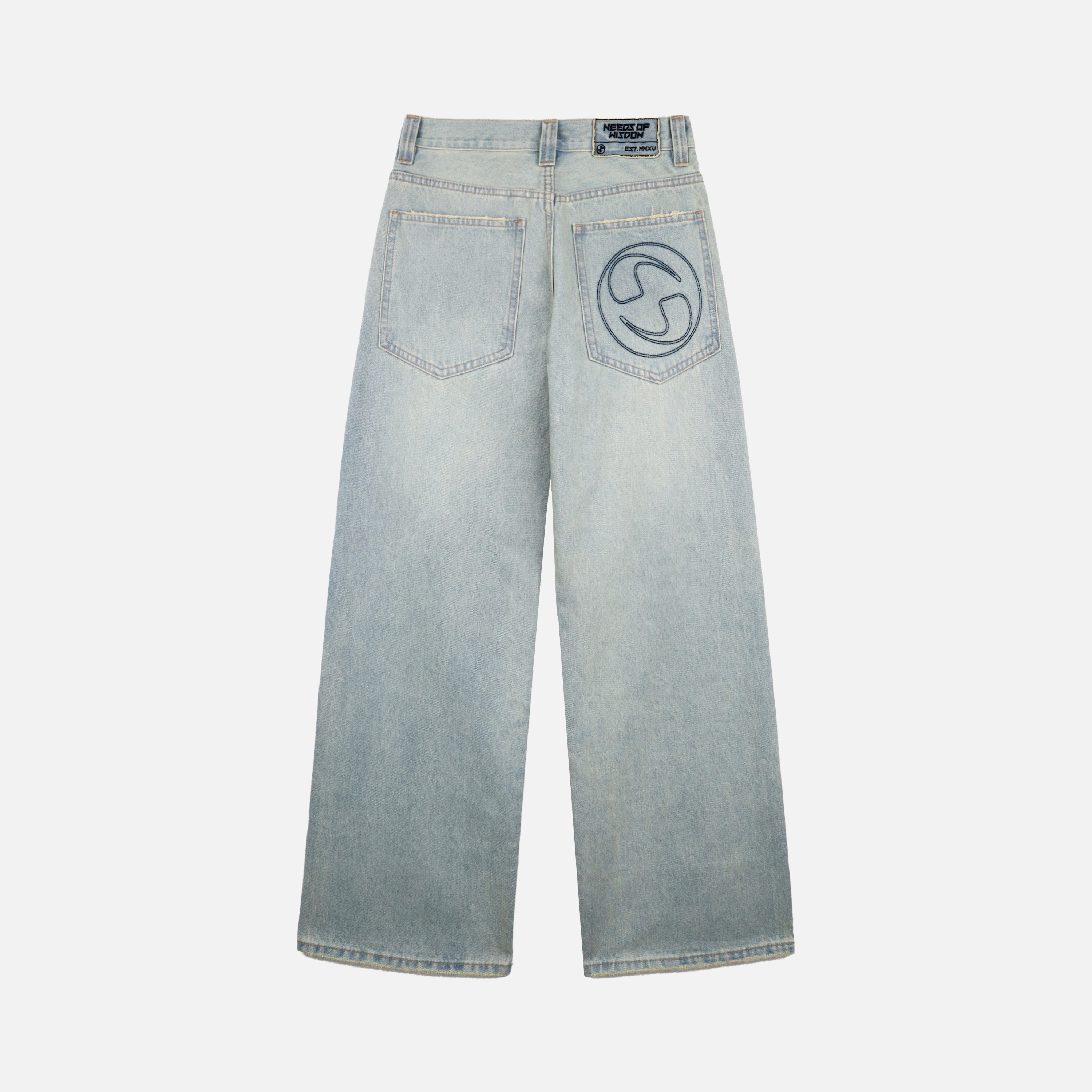 WIDE FIT JEANS - BLUE
