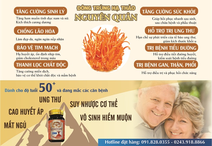 THÀNH PHẦN VÀ CÔNG DỤNG CỦA ĐÔNG TRÙNG HẠ THẢO