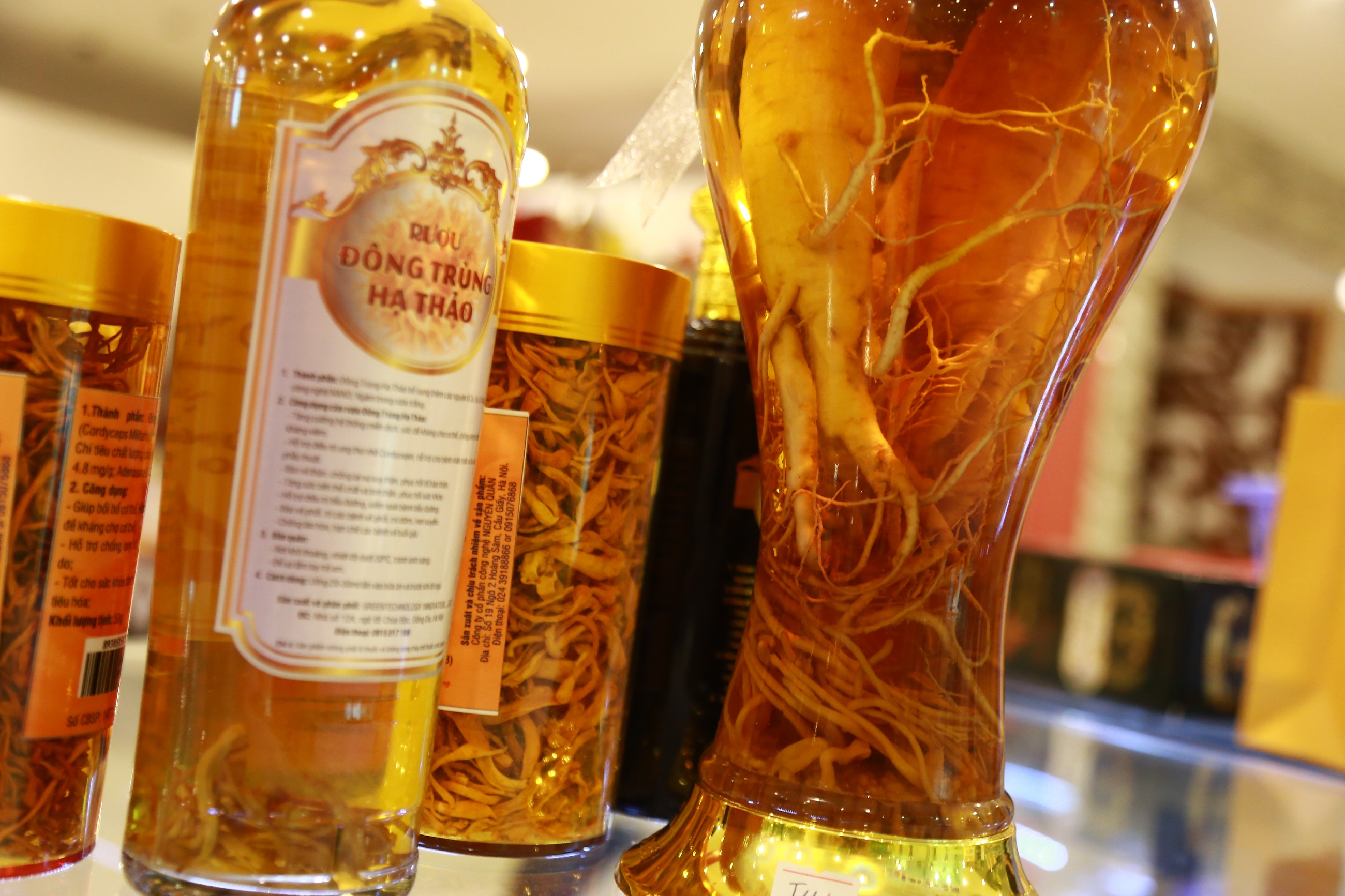 CÁCH NGÂM RƯỢU ĐÔNG TRÙNG HẠ THẢO