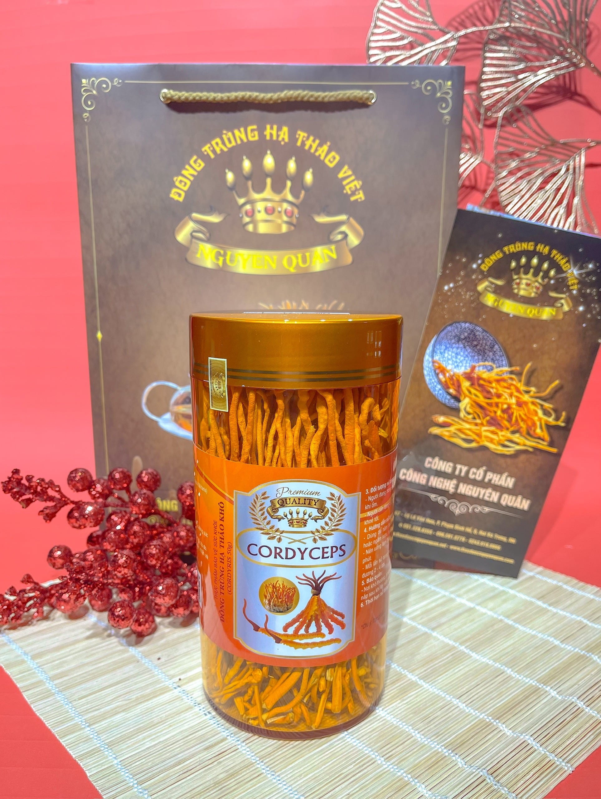 ĐÔNG TRÙNG HẠ THẢO KHÔ 50G ( LOẠI 1 )