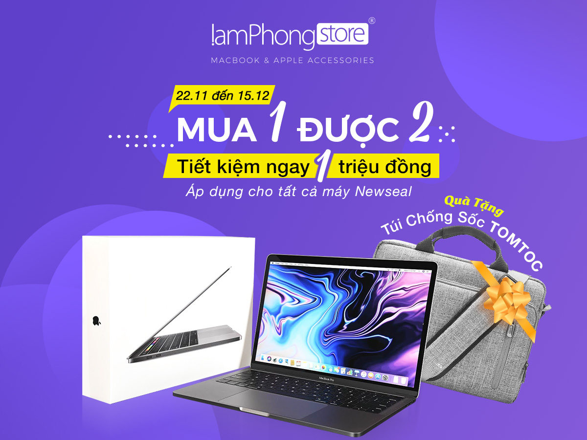 Lâm Phong Store tưng bừng khuyến mãi trong mùa sale Black Friday (25.11 đến 15.12)