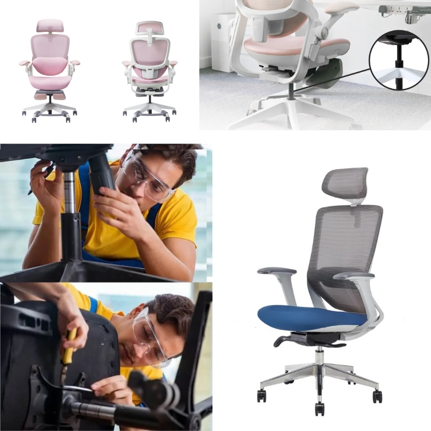 Dịch vụ sửa ghế công thái học tận nơi tại TPHCM uy tín chuyên nghiệp