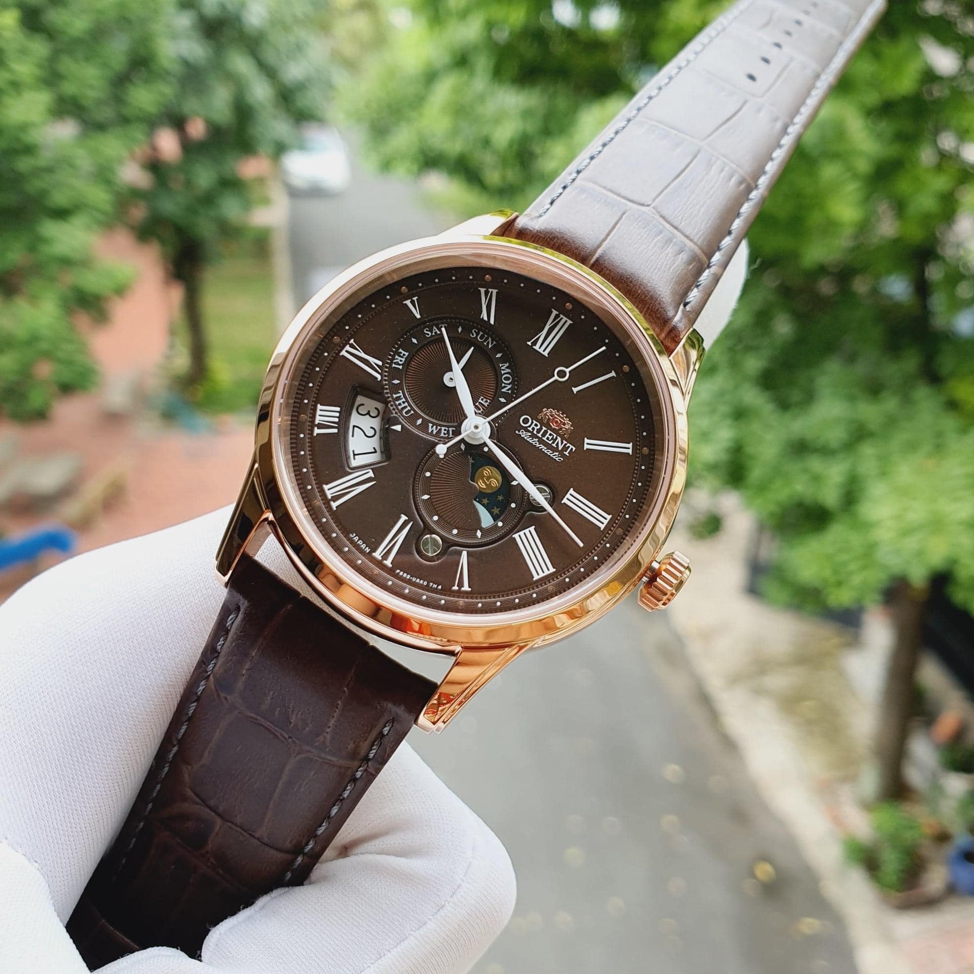 Đồng hồ nam Orient Sun and Moon Gen 3 Bản mới 2021 - RA-AK0009T10B Đồng Hồ Thanh Tuấn