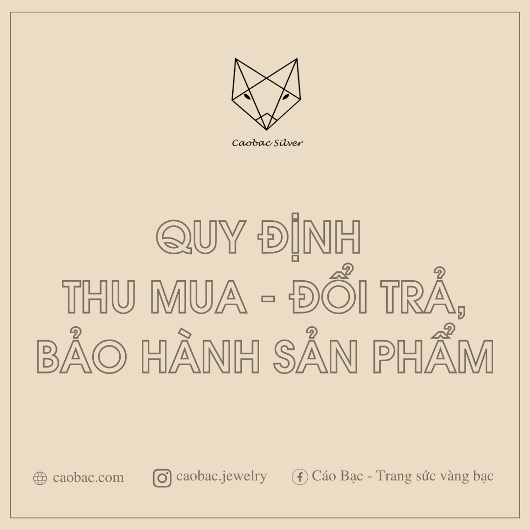 QUY ĐỊNH THU MUA - ĐỔI TRẢ - BẢO HÀNH SẢN PHẨM