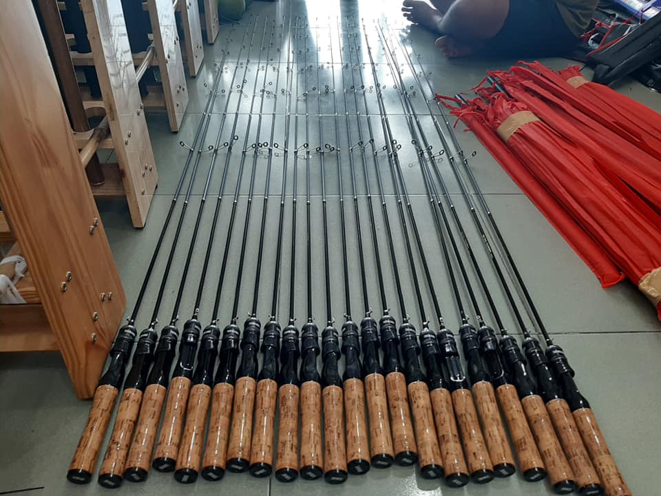 Cần lure UL cán gỗ